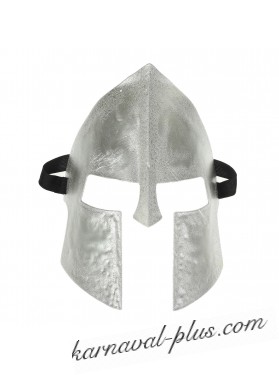 Карнавальная маска Рыцарь, цвет серебро